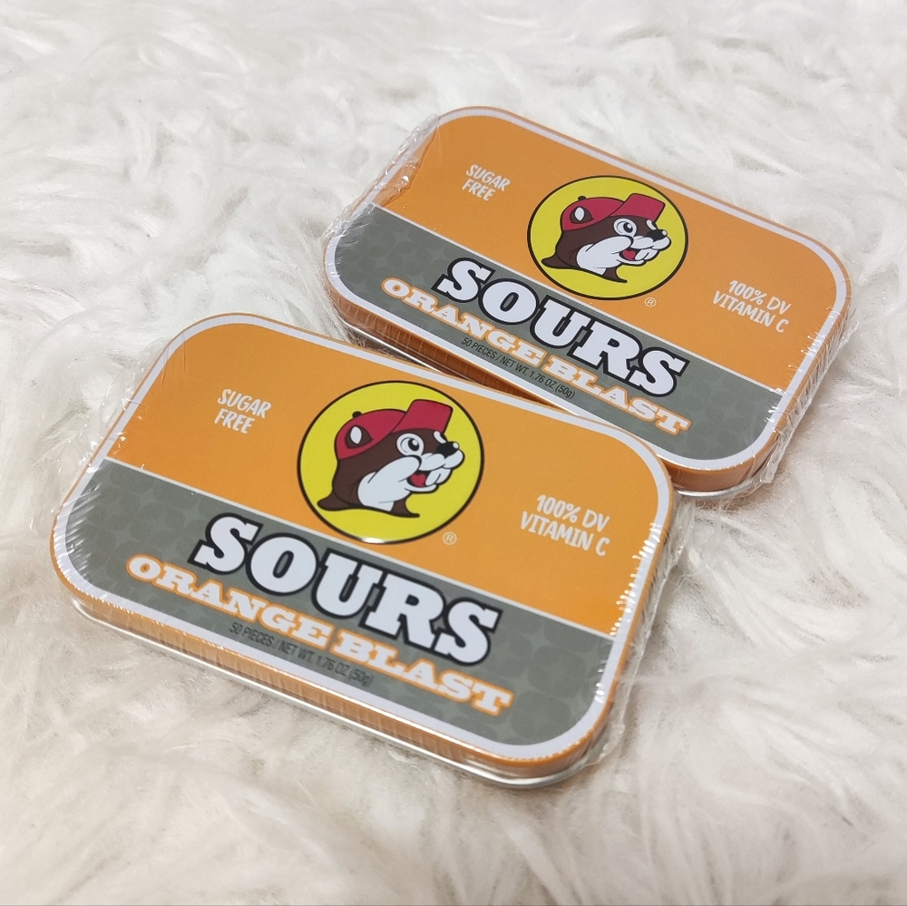 Buc-ees Orange Blast Sours Bundle Of 2